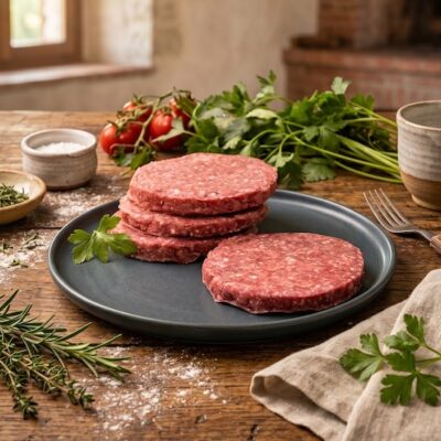 Hamburger-Svizzerine di Bovino Adulto Fassone Piemontese gr400