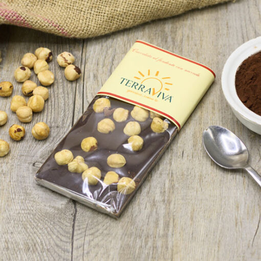 Tavoletta Fruttate Nocciole Fondente gr100
