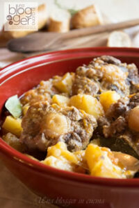 Coda in Umido con Patate - Passo 5